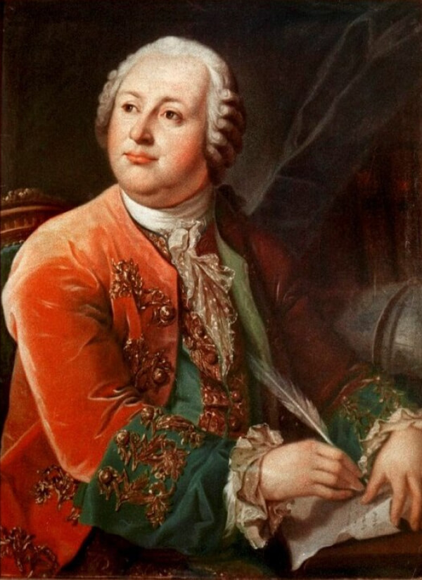 Портрет М. В. Ломоносова художника Л. С. Миропольского. 1787