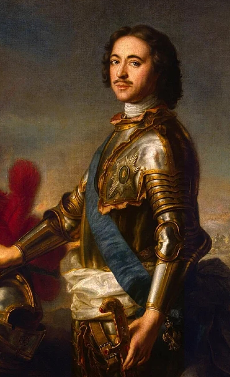 Портрет Петра I кисти Жана-Марка Натье. 1717